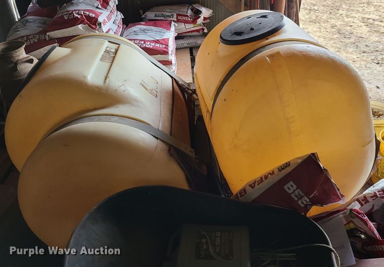 image for item IA9254 (2) Kuker Industries saddle tanks