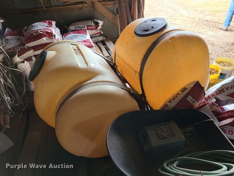 image for item IA9254 (2) Kuker Industries saddle tanks