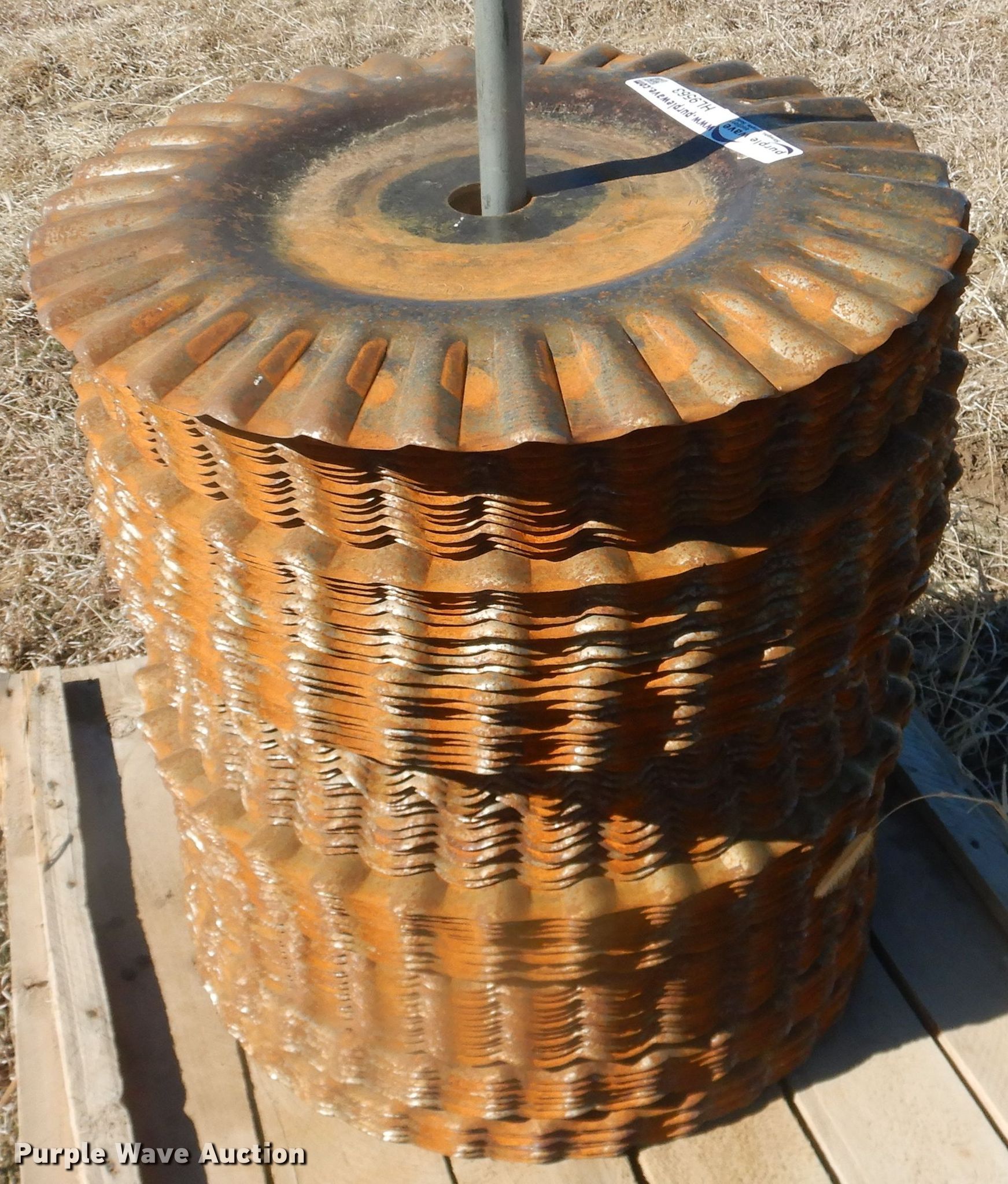 Approximately (66) coulters in Sublette, KS Item HL9563 sold Purple