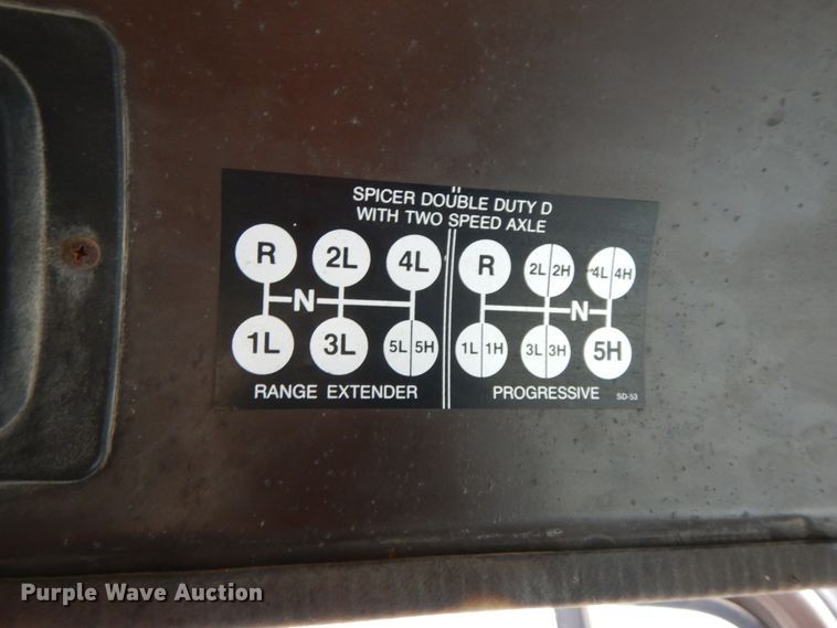 image for item DF6347 1989 International 1954  truck cab and chassis