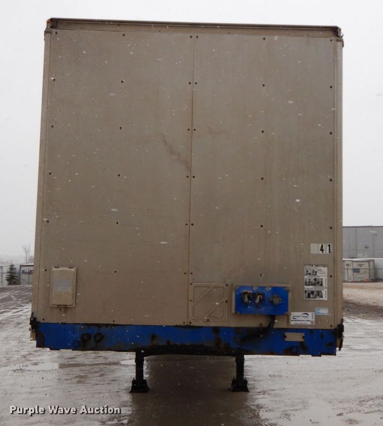 image for item DF6416 2002 Utility  side curtain trailer