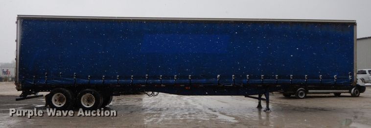 image for item DF6416 2002 Utility  side curtain trailer