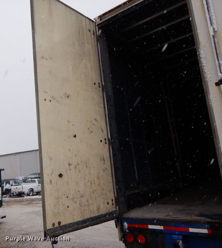 image for item DF6416 2002 Utility  side curtain trailer