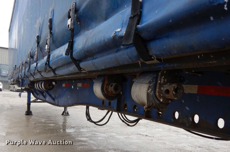 image for item DF6416 2002 Utility  side curtain trailer