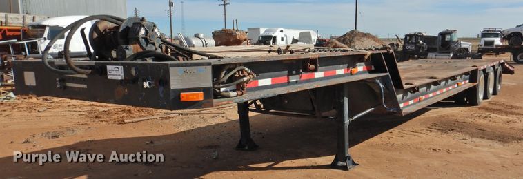 image for item DG1660 1996 Atoka drop deck equipment trailer