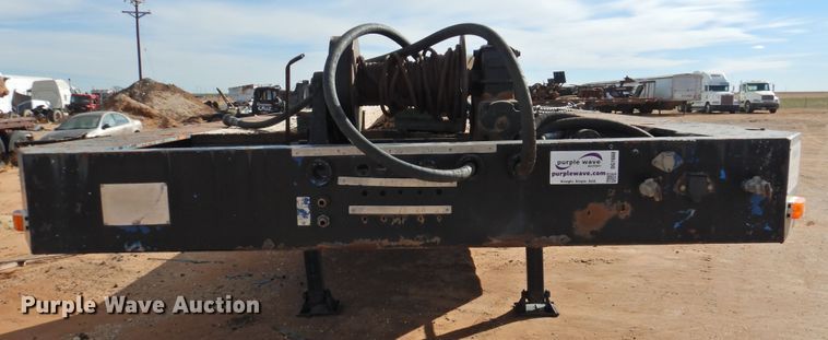 image for item DG1660 1996 Atoka drop deck equipment trailer