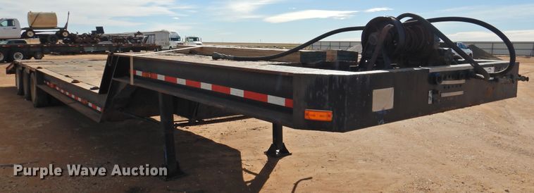 image for item DG1660 1996 Atoka drop deck equipment trailer