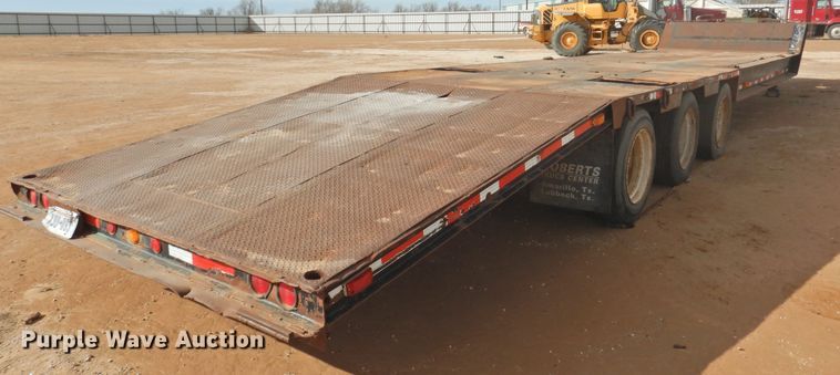 image for item DG1660 1996 Atoka drop deck equipment trailer
