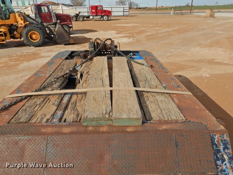 image for item DG1660 1996 Atoka drop deck equipment trailer