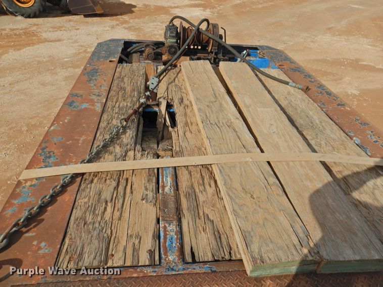 image for item DG1660 1996 Atoka drop deck equipment trailer