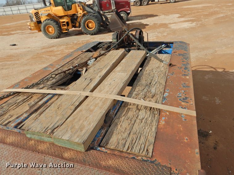 image for item DG1660 1996 Atoka drop deck equipment trailer