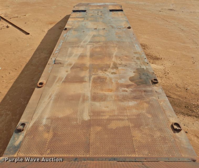 image for item DG1660 1996 Atoka drop deck equipment trailer