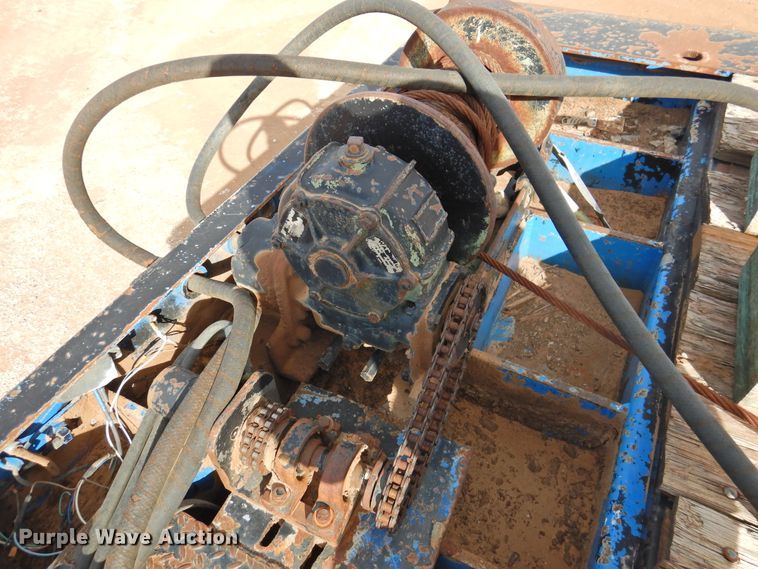 image for item DG1660 1996 Atoka drop deck equipment trailer