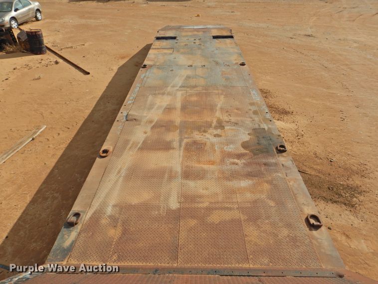 image for item DG1660 1996 Atoka drop deck equipment trailer