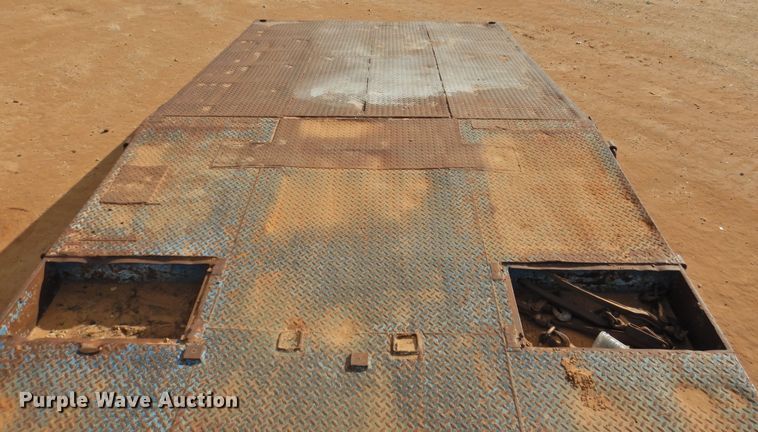 image for item DG1660 1996 Atoka drop deck equipment trailer