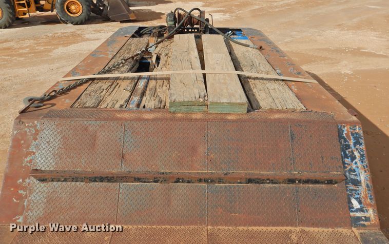 image for item DG1660 1996 Atoka drop deck equipment trailer