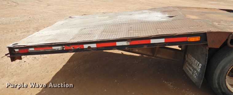 image for item DG1660 1996 Atoka drop deck equipment trailer