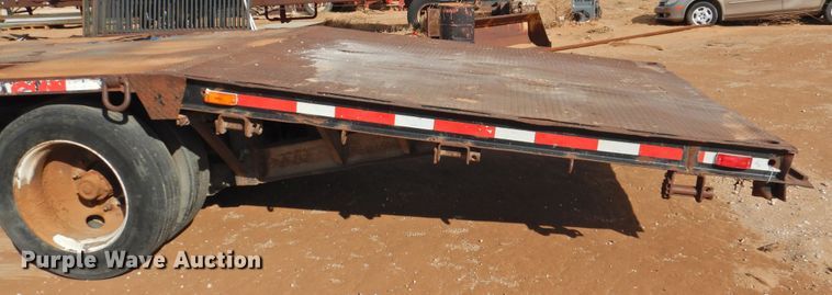 image for item DG1660 1996 Atoka drop deck equipment trailer