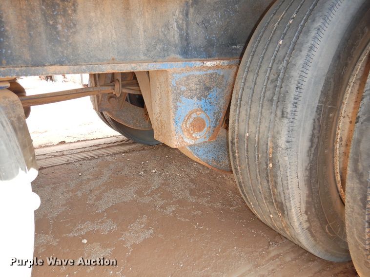 image for item DG1660 1996 Atoka drop deck equipment trailer