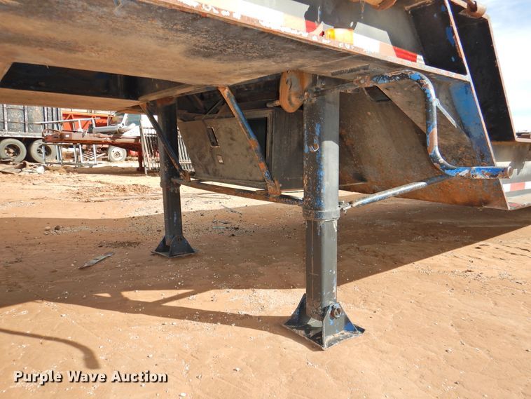 image for item DG1660 1996 Atoka drop deck equipment trailer