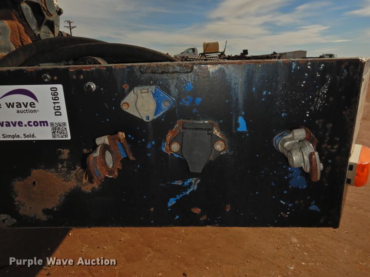 image for item DG1660 1996 Atoka drop deck equipment trailer