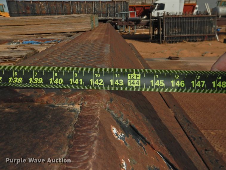 image for item DG1660 1996 Atoka drop deck equipment trailer