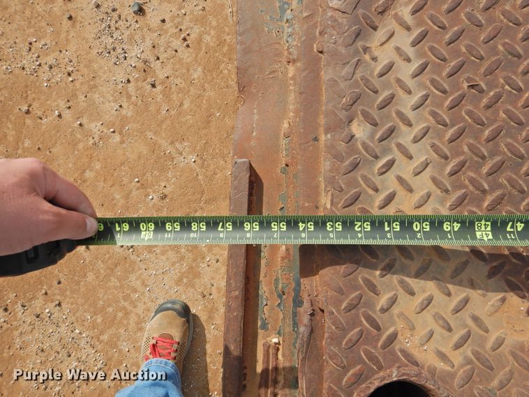 image for item DG1660 1996 Atoka drop deck equipment trailer