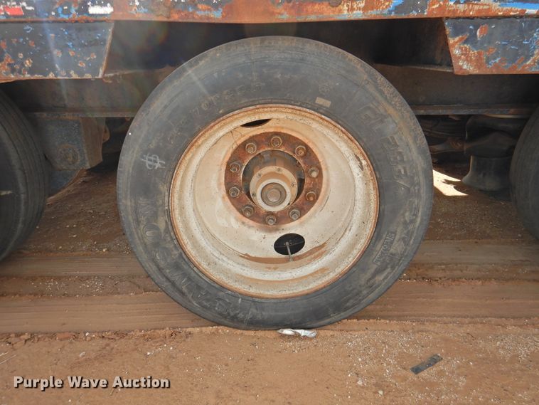 image for item DG1660 1996 Atoka drop deck equipment trailer