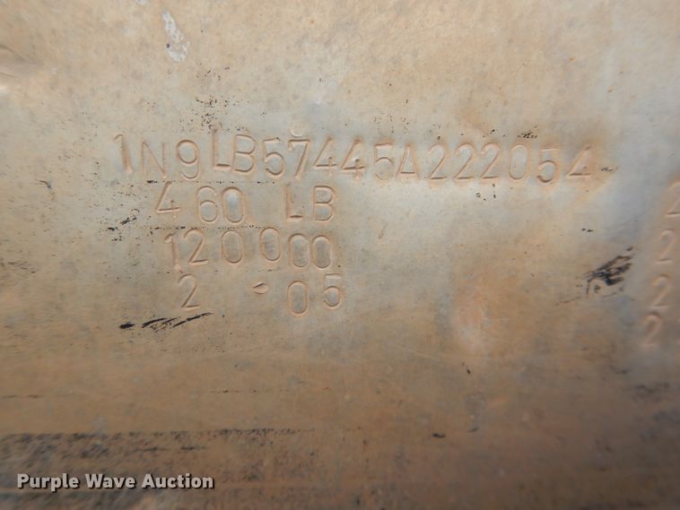 image for item DG8452 2005 Nuttall oilfield trailer