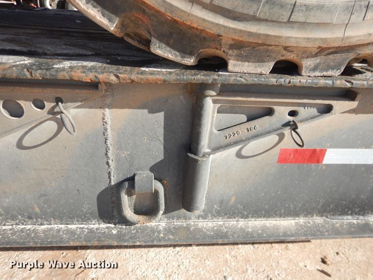 image for item DG8453 1984 Aztec lowboy equipment trailer