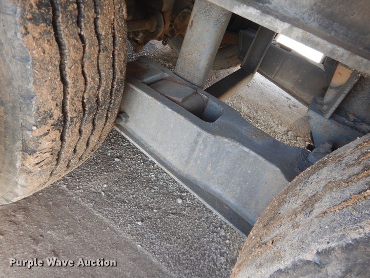 image for item DG8453 1984 Aztec lowboy equipment trailer