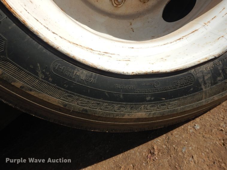 image for item DG8453 1984 Aztec lowboy equipment trailer