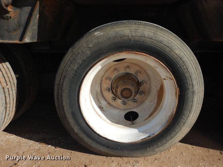 image for item DG8453 1984 Aztec lowboy equipment trailer