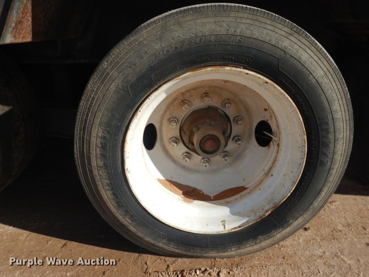 image for item DG8453 1984 Aztec lowboy equipment trailer