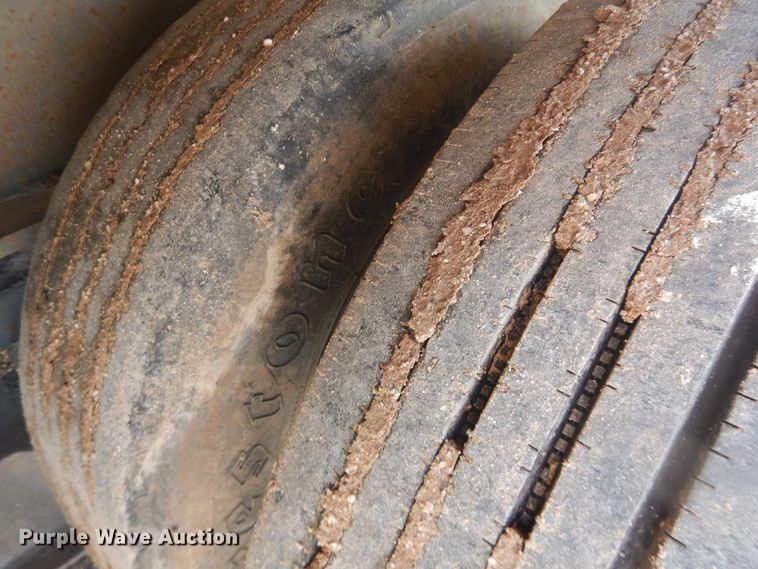 image for item DG8453 1984 Aztec lowboy equipment trailer