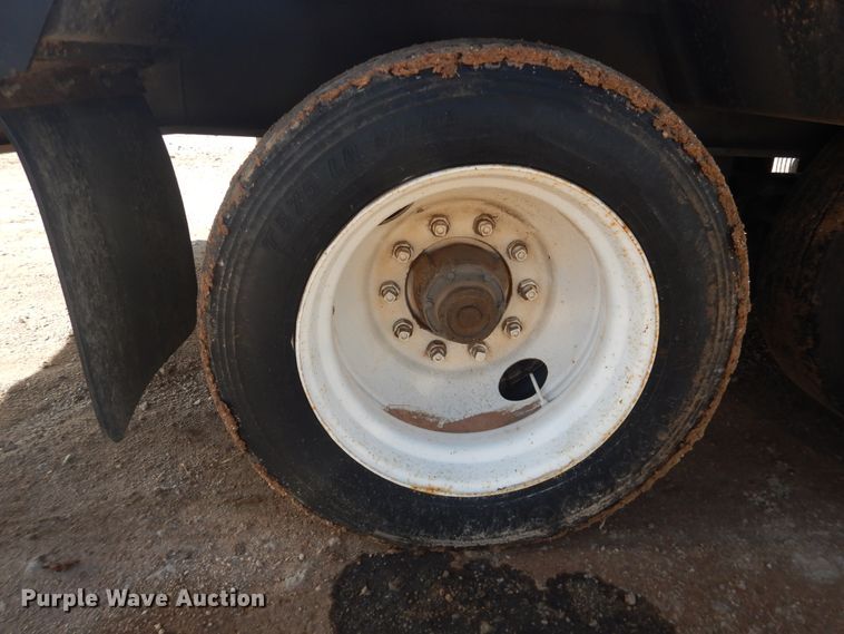 image for item DG8453 1984 Aztec lowboy equipment trailer