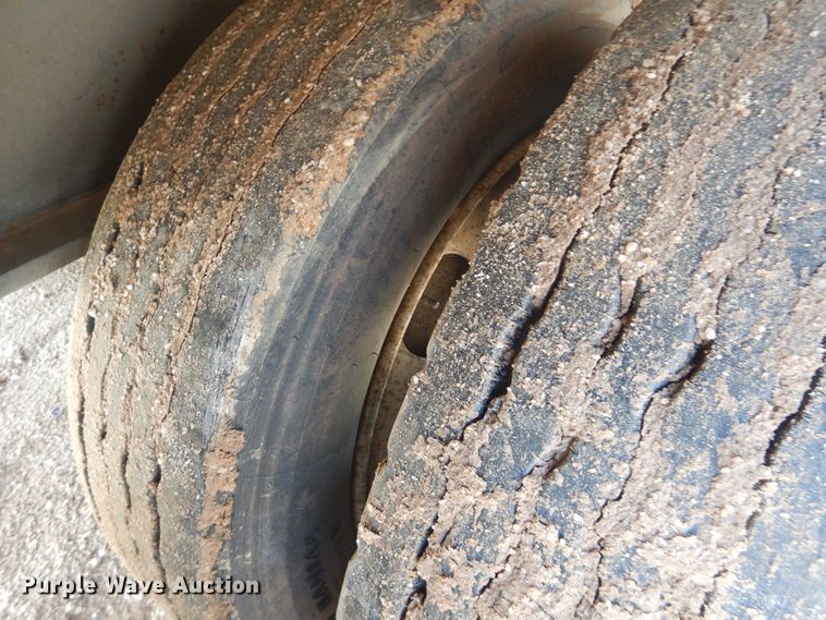 image for item DG8453 1984 Aztec lowboy equipment trailer