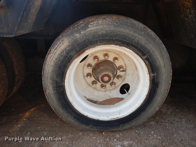 image for item DG8453 1984 Aztec lowboy equipment trailer