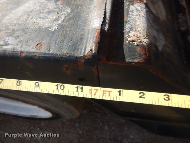 image for item DG8453 1984 Aztec lowboy equipment trailer