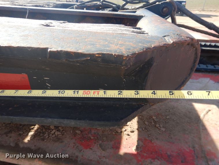 image for item DG8453 1984 Aztec lowboy equipment trailer