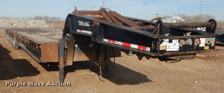 image for item DG8457 2007 Trail King TK120RG-585 oilfield trailer
