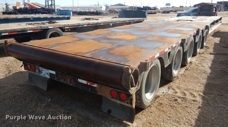 image for item DG8457 2007 Trail King TK120RG-585 oilfield trailer