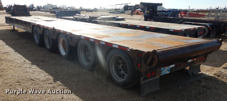 image for item DG8457 2007 Trail King TK120RG-585 oilfield trailer