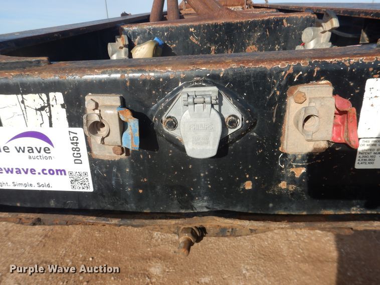 image for item DG8457 2007 Trail King TK120RG-585 oilfield trailer