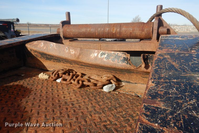 image for item DG8457 2007 Trail King TK120RG-585 oilfield trailer