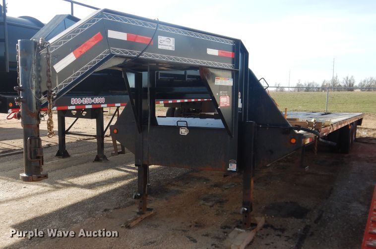 image for item DG8459 2015 Lamar equipment trailer