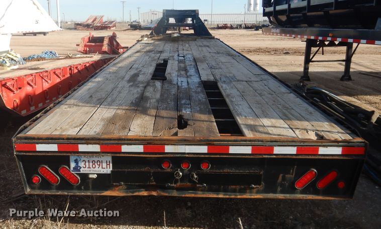 image for item DG8459 2015 Lamar equipment trailer