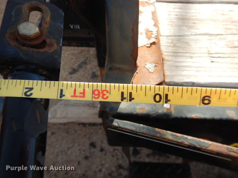 image for item DG8459 2015 Lamar equipment trailer