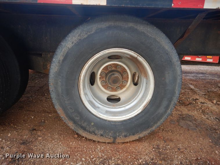 image for item DG8459 2015 Lamar equipment trailer