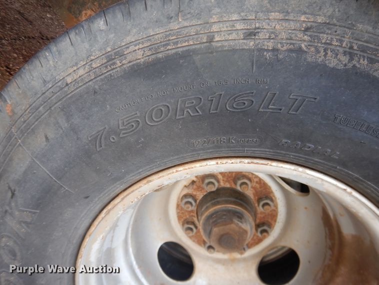 image for item DG8459 2015 Lamar equipment trailer